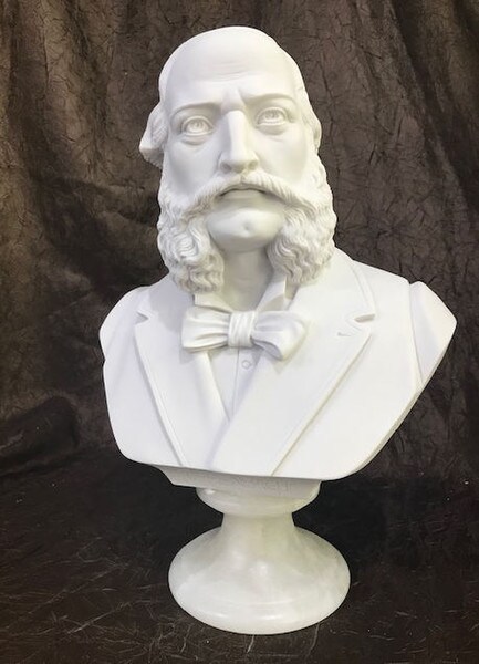 Offenbach Jacques Bust Composer Sculpture cellist and impresario